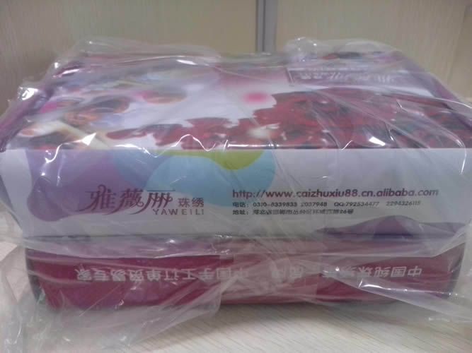 在家做手工活串珠材料包裝 浙江杭州女孩在家做手工活代理賺錢(qián)(圖1)