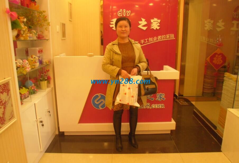 安徽阜南孔小姐成功簽單代理手工活之家串珠訂單 安徽阜南孔小姐成功簽單代理手工活之家串珠訂單