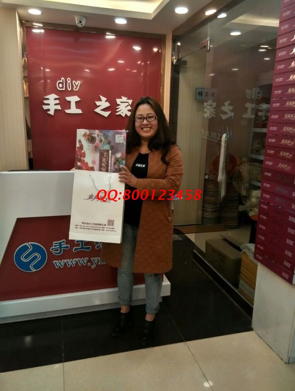 山東德州劉女士來手工活之家考察，欲自主創(chuàng)業(yè)組織人做手工活(圖1)