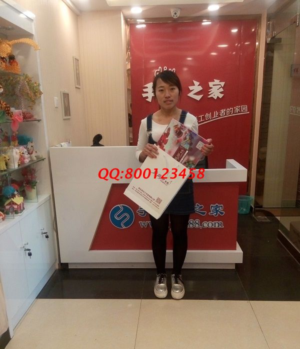 邯鄲館陶縣方先生和妻子一起來(lái)到手工活之家考察，欲組織人做手工活(圖1)