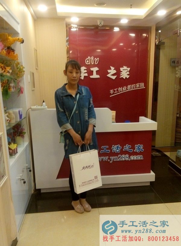 衡水董女士來手工活之家找手工活做，手工愛好者的家園(圖1)