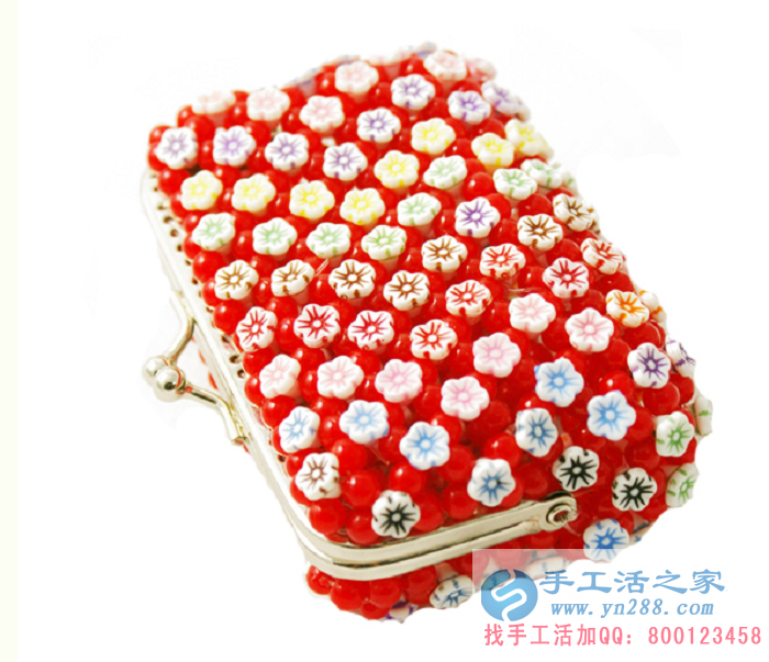 手工活之家精美串珠珠包成品展示 正規(guī)外發(fā)手工活時尚精美串珠珠包 可以在家做的手工活(圖2)