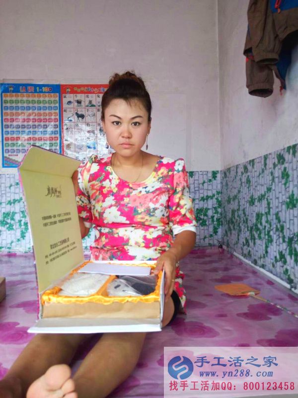 吉林省安圖縣女士手工活兼職，手工活外發(fā)項(xiàng)目在家就可以賺錢的項(xiàng)目(圖2)