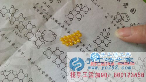 河南濟源退伍軍人王先生來手工活之家尋找合作項目，看好串珠繡產品加工