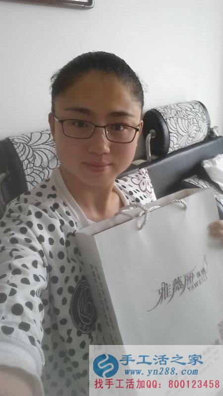 山西長治郭女士來到手工活之家考察找到正規(guī)手工活 山西長治郭女士來到手工活之家考察找到正規(guī)手工活