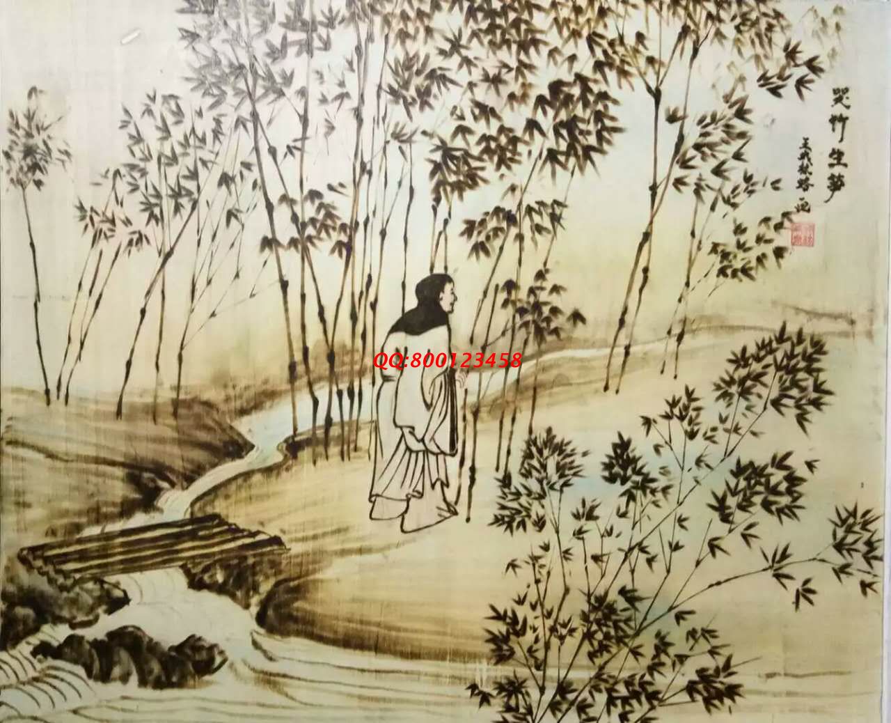 【民間手工藝品推介】邱縣傳統(tǒng)純手工烙畫，《二十四孝系列》預(yù)約定制，尺寸46*39cm