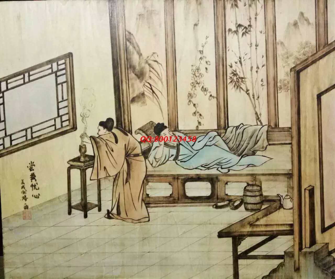 【民間手工藝品推介】邱縣傳統(tǒng)純手工烙畫，《二十四孝系列》預(yù)約定制，尺寸46*39cm