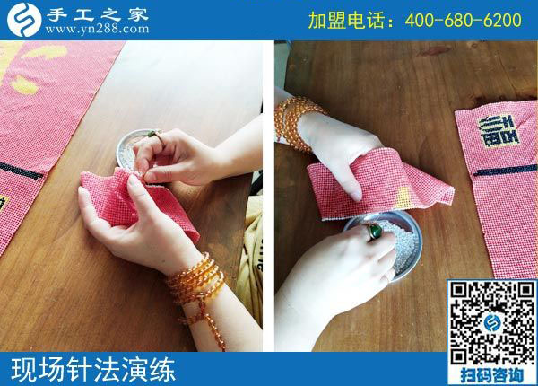 第一次收到加工費(fèi)360元，河南禹州劉女士喜愛(ài)拿回家做的手工活加工項(xiàng)目