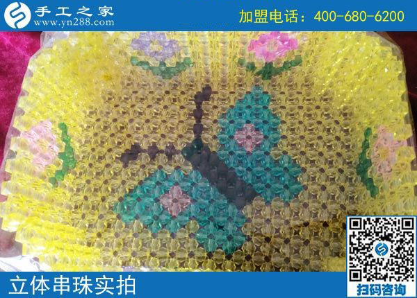 生意空檔做手工活加工掙錢，陜西咸陽馬女士真是個勤勞的女人