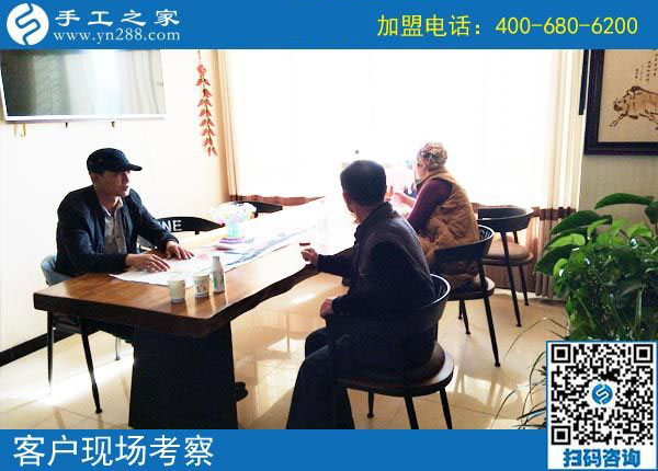 10月31日，有沒有在家做的手工活？把手工活拿回家做就選彩珠繡。手工之家接待考察加工客戶剪影(圖3)