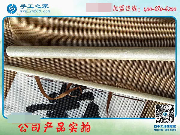 在家做手工活15天，邯鄲廣平縣沈女士完成多幅豎版雅薇麗珠繡！(圖2)