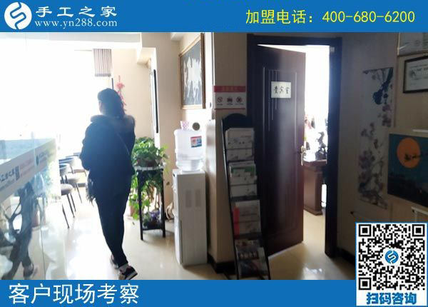 3月17日，想接正規(guī)廠家的手工活就選這里的珠繡免押金手工活，手工之家接待考察加工客戶剪影