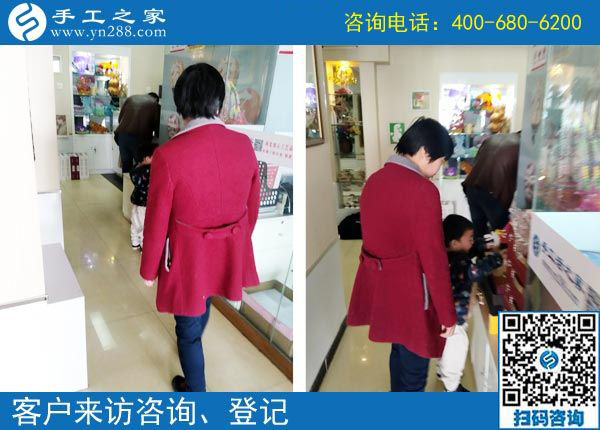 天津手工活加工粘花沒賺到錢，李女士在手工之家找到賺錢手工活(圖1)