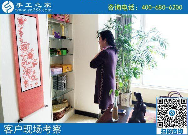 萊蕪手工活外發(fā)加工沒找到，劉女士來到手工之家找活做(圖1)