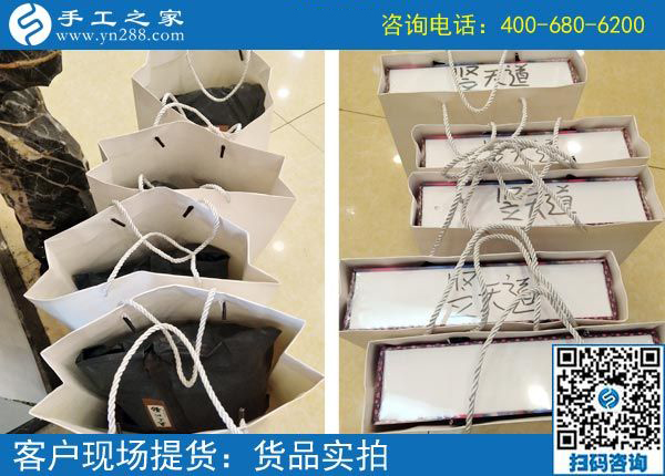 做優(yōu)秀加工會(huì)員，山西洪洞段女士幾年來(lái)一直堅(jiān)持做串珠手工活賺錢(qián)