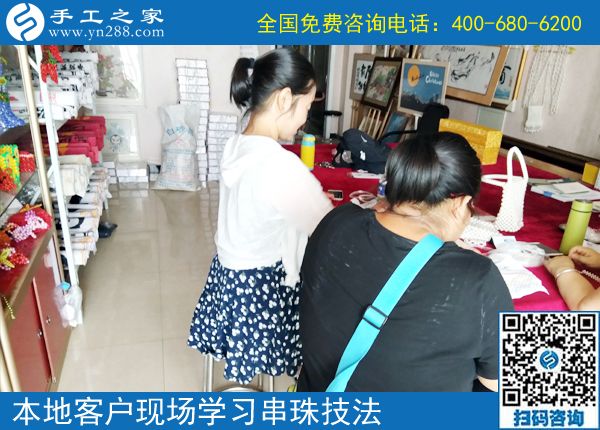在家制作手工活，在家賺錢！山東招遠(yuǎn)李女士選擇手工之家(圖1)