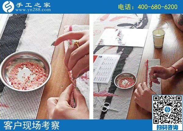 愛(ài)人在做這個(gè)掙錢，河南安陽(yáng)董先生偶爾也幫忙做這個(gè)兼職手工活