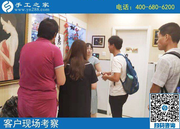 愛手工，更愛掙錢，河南安陽(yáng)李女士對(duì)勵(lì)志珠珠繡手工活外發(fā)加工項(xiàng)目很滿意