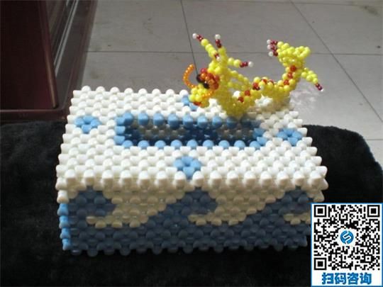 創(chuàng)意串珠紙抽，居家裝飾美化，一舉多得還能居家賺錢