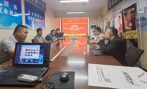 手工帶動就業(yè)，讓農(nóng)民有事干、農(nóng)村更美麗 --- --- 記河北大名一鎮(zhèn)村領(lǐng)導(dǎo)一行來手工之家實地參觀考察