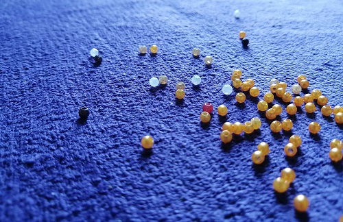 簡單好做、干凈環(huán)保的珠繡加工手工活，男女老少都可以長期做(圖1)