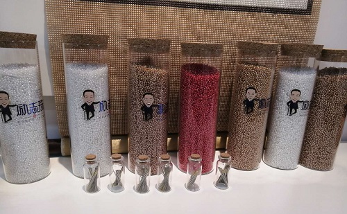 烈日的“秋老虎”，適合大家在家做珠繡加工手工活(圖1)