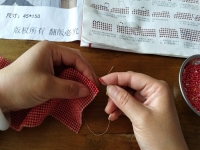 好學(xué)好做，帶回家做的手工活，珠繡串珠手工注重培訓(xùn)