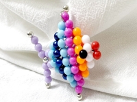 可以寄到家做的手工活，越做越熟練，串珠純手工大家都能做好