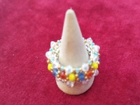 12月23日，在家里就能賺錢(qián)的工作，小成本創(chuàng)業(yè)做手工傳承官，居家手工創(chuàng)業(yè)，與手工之家合作，有目標(biāo)更有動(dòng)力，圖為串珠米珠繡純手工產(chǎn)品剪影