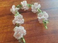 純手工產(chǎn)品串珠米珠繡展示，精美的手飾之手鏈