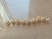 串珠珠繡純手工產(chǎn)品展示，精美的手飾之手鏈