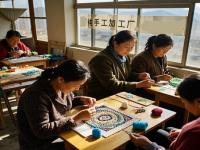 拿回家做，在家開手工加工廠做飾品類純手工，確實(shí)能掙錢