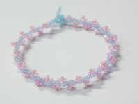 串珠米珠繡純手工產(chǎn)品展示，精美精致的飾品類手工之手鏈