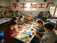 為啥都愛選純手工？微創(chuàng)業(yè)開純手工加工廠，有這些因素在家賺錢很快
