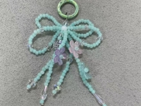 純手工產(chǎn)品串珠米珠繡展示，精美的飾品