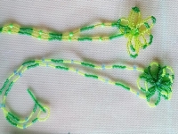 純手工串珠米珠繡產(chǎn)品展示，精美的首飾之項(xiàng)鏈