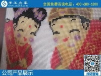 在家做手工活不出門，為疫情阻擊戰(zhàn)做貢獻，選擇勵志珠珠繡串珠手工