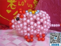 拿回家做的手工活，寶媽做立體串珠手工活，時(shí)尚環(huán)保，時(shí)間自由