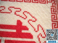 彩珠串珠繡加工手工活，常年寄料到家加工增收