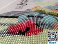 串珠繡外發(fā)手工活干凈環(huán)保，男女老少都喜歡做