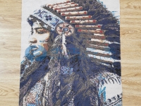 在家?guī)拮龅氖止せ?，是手工之家的非遺勵志珠珠繡手工活