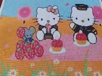 在家串制精美別致的珠繡藝品，常年足不出戶把錢賺