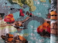 勤工儉學(xué)，許多大學(xué)生在宿舍做勵志珠珠繡外發(fā)加工手工活